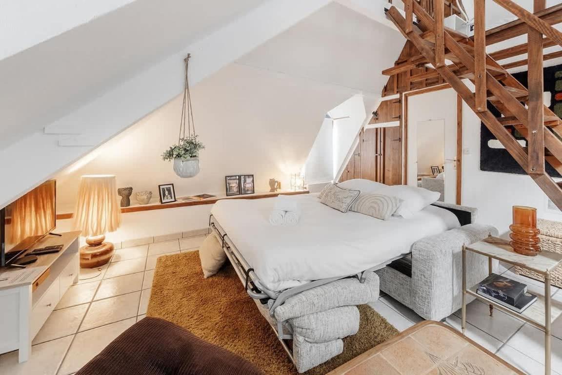 Le 38 - Studio Atypique Au Coeur De Cancale-3 Pers エクステリア 写真
